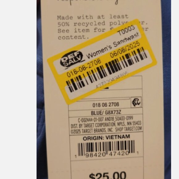 A New Day buttery soft skirt with back slit, size Large - Picture 3 of 5